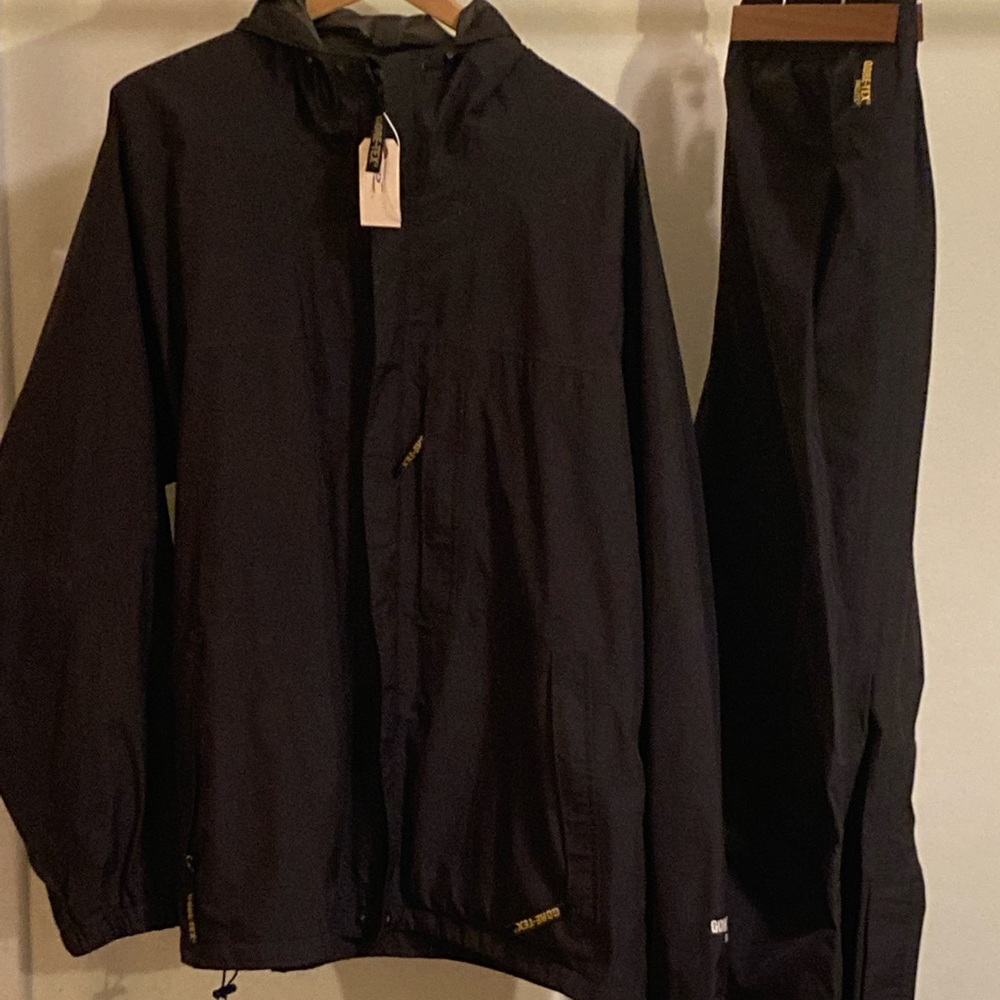 Mens XL Bass Pro Shops Guidewear Rainy River Pants w/Gore-Tex Paclite.